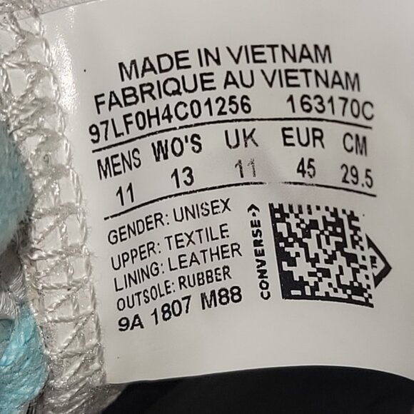 Converse Golf Le Fleur Hi Top Sneakers M-11, W-13 EUC Tyler the Creator - Picture 16 of 16